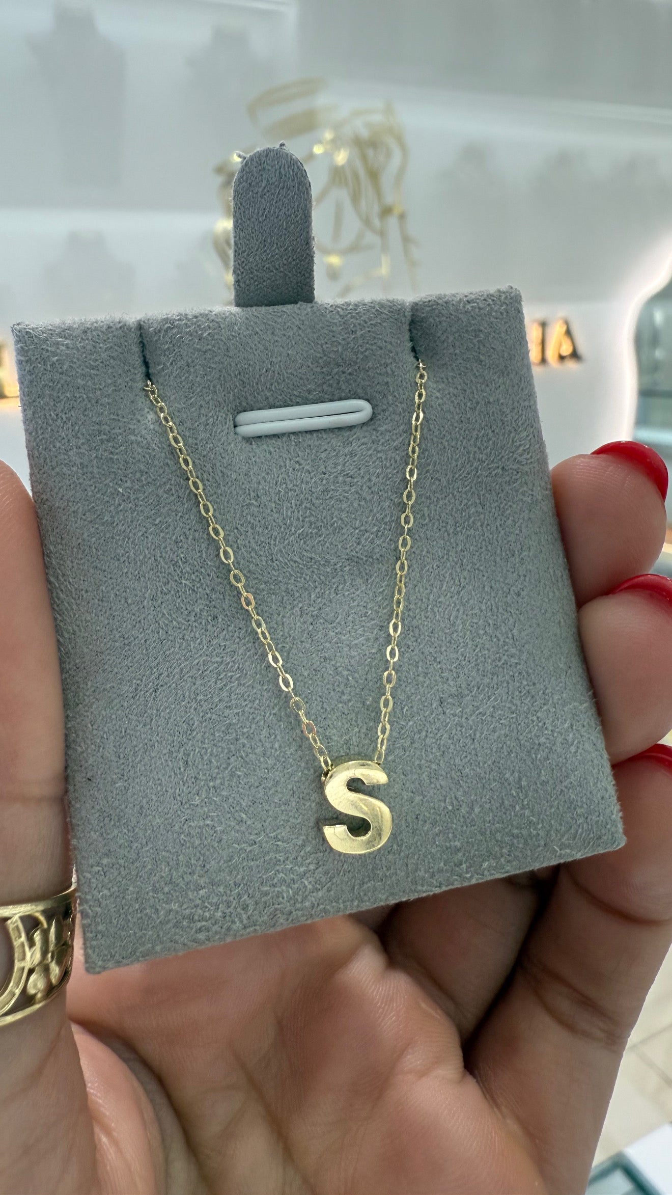 Chain with initials