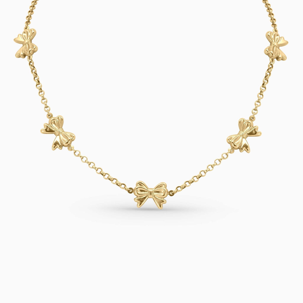 Butterfly Charm Gold Necklace in 10k - Women's Necklace - Laurita Jewelry