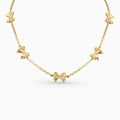 Butterfly Charm Gold Necklace in 10k - Women's Necklace - Laurita Jewelry