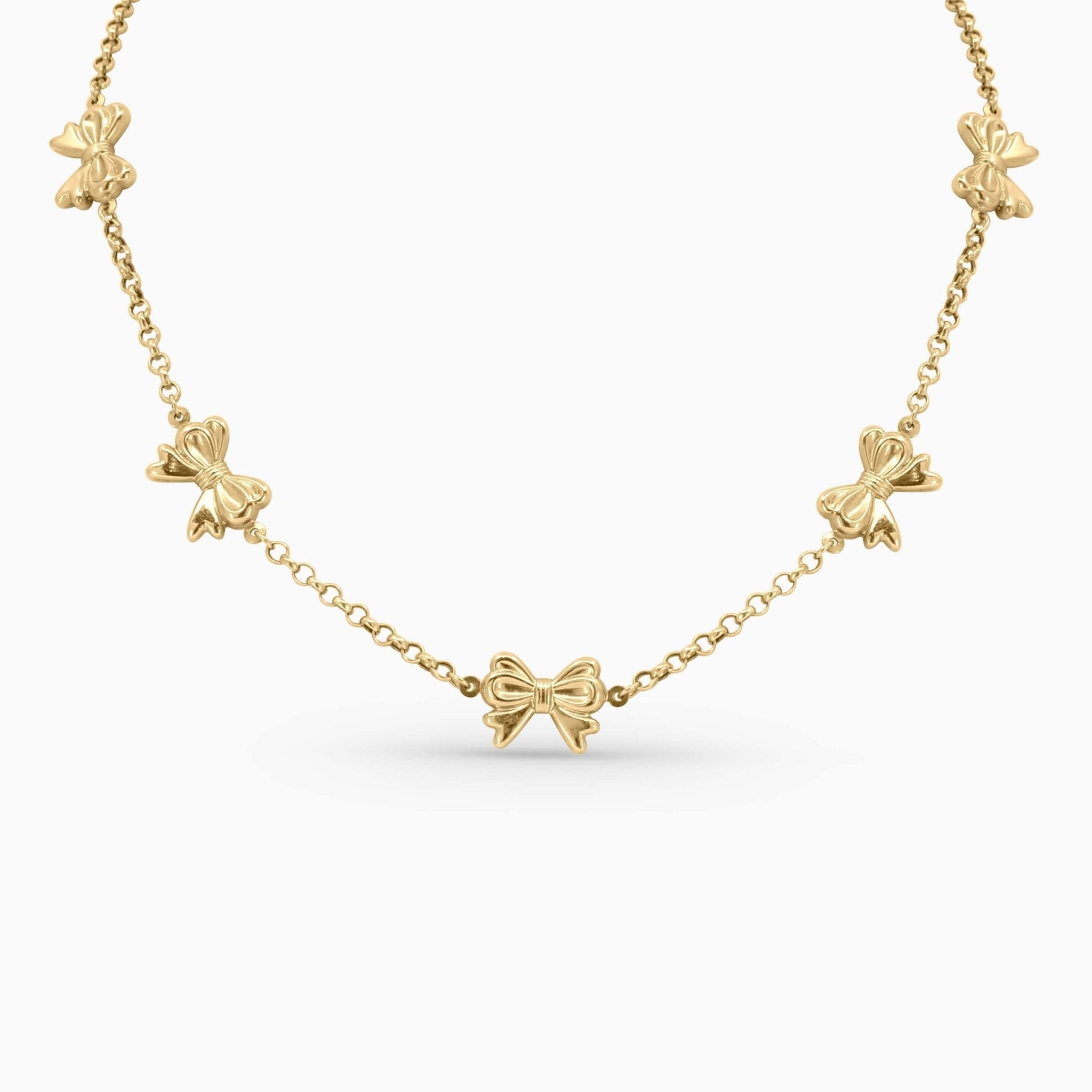 Butterfly Charm Gold Necklace in 10k - Women's Necklace - Laurita Jewelry